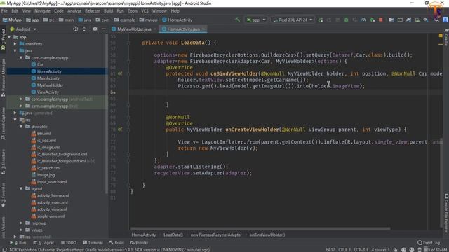 Firebase Storage & Database App -6- ADD Click Event Listner On FirebaseUi RecyclerView Items смотреть онлайн