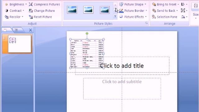 PowerPoint 2007 Tutorial - Paste Special смотреть онлайн