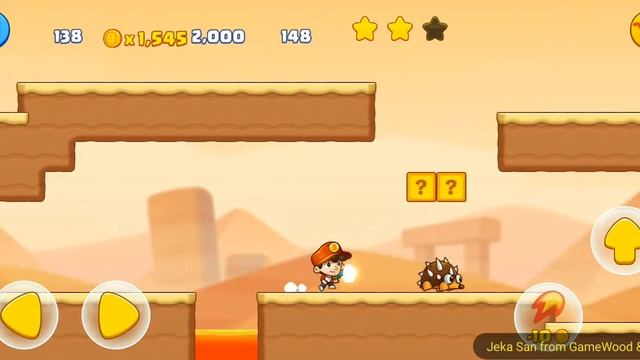 Level 138. Прохождение игры Super Jack's World — Free Run Game на Android смотреть онлайн