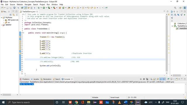 TreeSet Example | Java Collection Concept | Core JAVA Basic Concepts смотреть онлайн