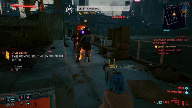 🟡 Smoke On The Water (Side Quest) Hardest Difficulty - Cyberpunk 2077 - PC Ultra Graphics Quality смотреть онлайн