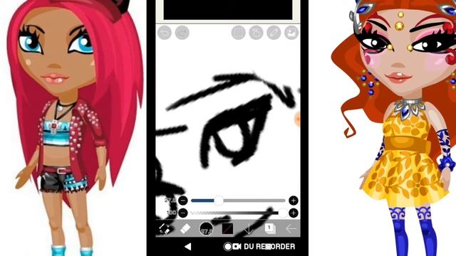 Рисую лайн Аватарки/\speedpaint/Аватария смотреть онлайн