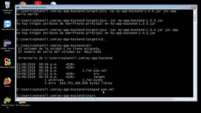 COMO crear un ARCHIVO JAR ejecutable desde MAVEN [2019] смотреть онлайн