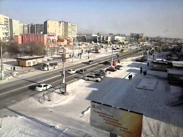 Благовещенск, вид из дома Институтская 12 смотреть онлайн