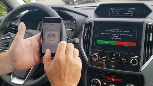 Pairing Bluetooth device to 2020 Subaru Forester смотреть онлайн