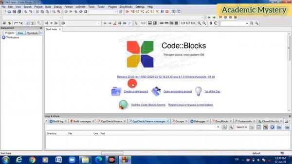 How to reset CodeBlock Layout to Default | Code::Block Solution #Code::Blocks