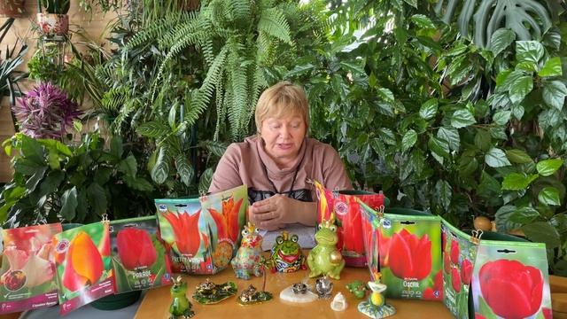 Урок 47. Осенние луковичные. Тюльпаны. Работает ШаПКа смотреть онлайн