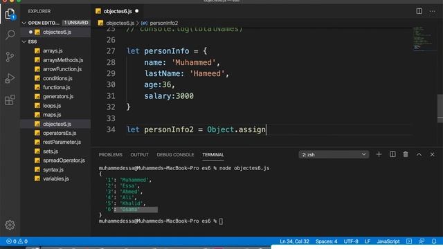 46 JavaScript ES6 | Objects Object Cloning смотреть онлайн