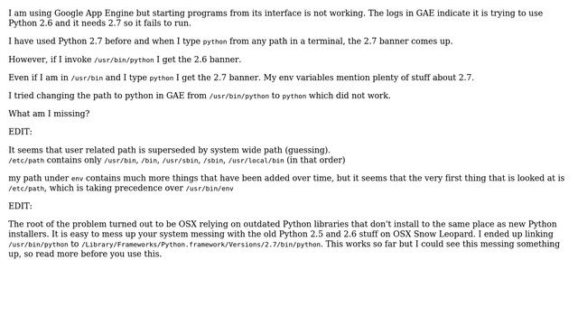 Why does my path not default to using Python 2.7 instead of 2.6? (2 Solutions!!) смотреть онлайн