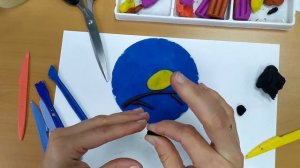 12.11.2020 Мастер-класс по пластилинографии «Синичка»