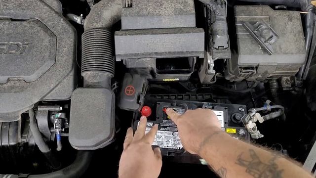 2020 Hyundai Santa Fe Battery Replacement