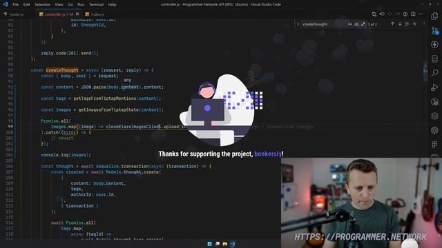 Building a Social Platform for Devs | React, Fastify, Postgres & Tailwind CSS | Live Coding with Q& смотреть онлайн