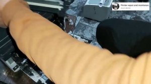 Repair of a faulty type of printing machine( Ecosis fs-1120MFP)