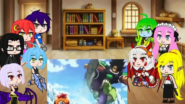 Monster Musume(My AU)reagindo A Goku Vs Broly