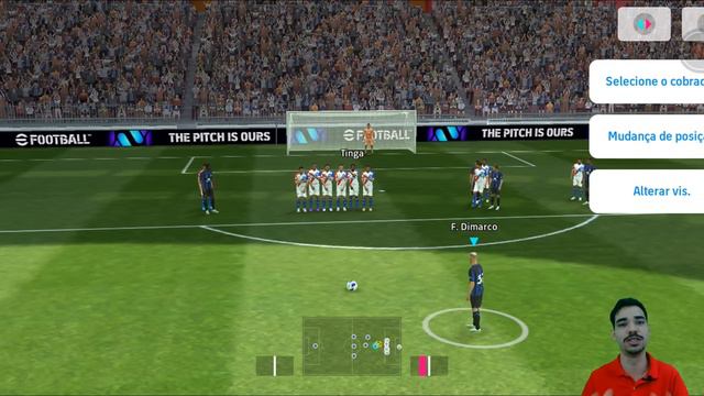 COMO FAZER GOL DE FALTA NO EFOOTBALL 2024 MOBILE смотреть онлайн