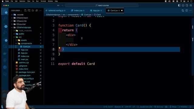 Tailwind and Props in React JS смотреть онлайн
