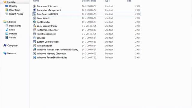 Where is the 32 bit ODBC connection manager on a 64 bit Windows machine? смотреть онлайн