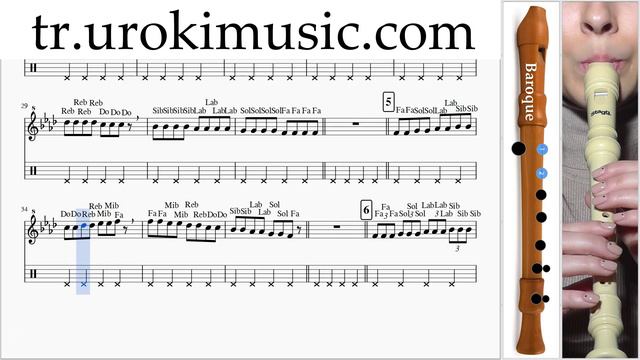 Blok flüt B Nasıl Çalınır Adele Hello Bölüm#1 Okul Öğretmen Notalar Eğitim Tablatura Kılavuz смотреть онлайн