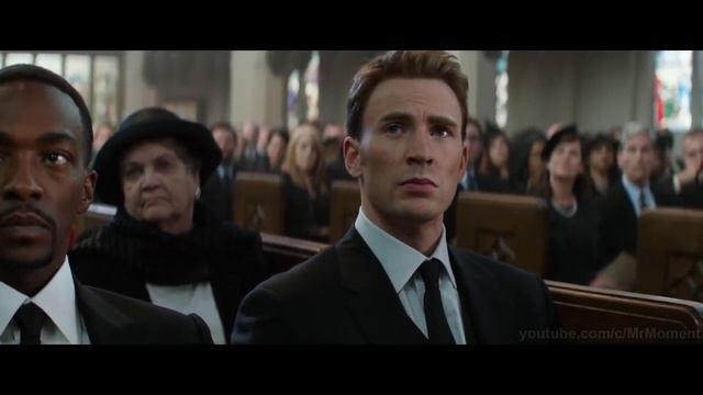 Похороны Пегги Картер Речь Шэрон Картер Первый мститель Противостояние 2016 смотреть онлайн