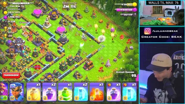 1 MILLION ANGRY SKELETONS vs THE MOST OVERPRICED WALLS IN CLASH OF CLANS.... смотреть онлайн