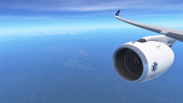 Infinite Flight: Santiago (SCL) to Paris (CDG) | Air France | Airbus A350-900 смотреть онлайн