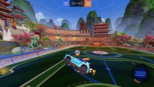 zen Ranked 2v2 PRO Replay #228 - Rocket League Replays смотреть онлайн