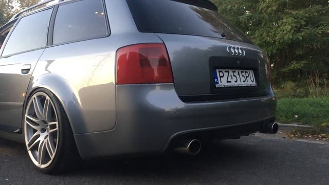 Audi S6 4.2 V8 - POP & BANGS / Hardcut limiter смотреть онлайн