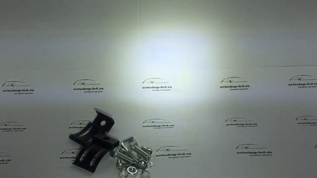 Светодиодная фара белая 60W 12/24V смотреть онлайн