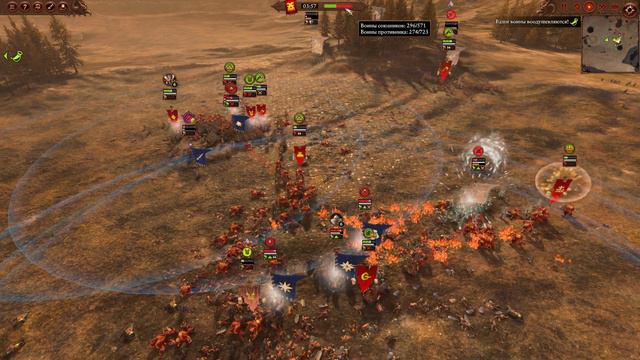 Не боярское это дело - блобиться | Хорн vs Кислев | Лэнды| Total War: WARHAMMER 3 смотреть онлайн