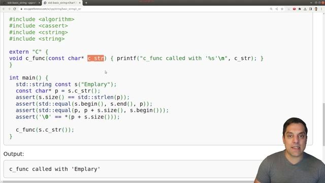 STL std::string, char*, const char*, and string literals in C++ | Modern Cpp Series смотреть онлайн