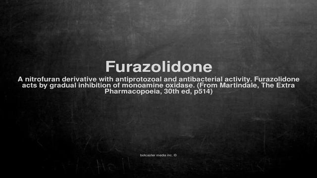 Medical vocabulary: What does Furazolidone mean смотреть онлайн