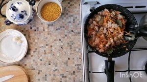 Плов из булгура с курицей. простой и вкусный рецепт