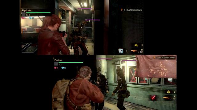 Resident Evil: Revelations 2 - Raid Mode Split Screen Co-op - Mission 02 (No Damage) смотреть онлайн