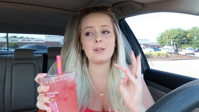 NEW Dunkin' Strawberry Popping Bubbles With Lemonade || Taste Test || Review