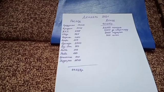 65. Наши доходы и расходы. Сколько потратили в декабре? смотреть онлайн