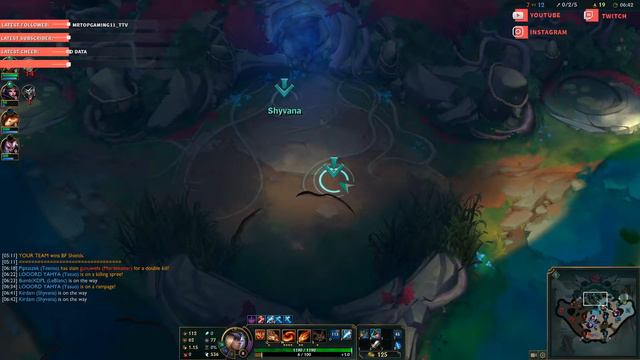 НОВА КАРТА ? League Of Legends BG Gameplay 1080p 60FPS NEXUS BLITZ смотреть онлайн