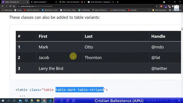 Bootstrap 5 + Angular 12 tablas y paginador смотреть онлайн