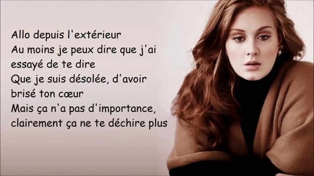 Adèle - Hello (Paroles françaises) смотреть онлайн