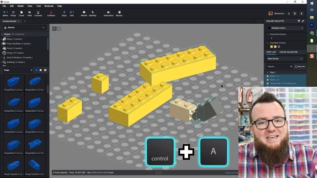 Bricklink Studio Tutorial Introduction смотреть онлайн