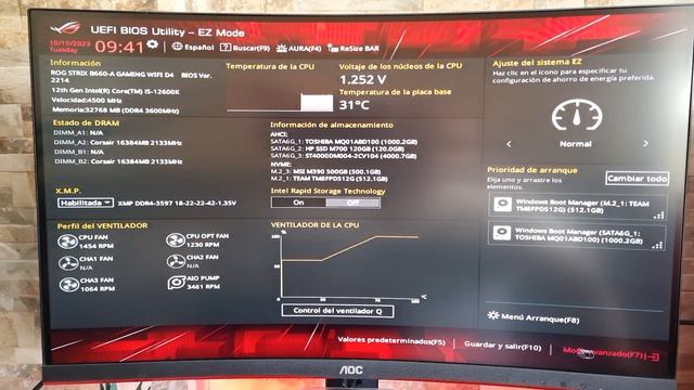 12600K, Bajando las temperaturas con la configuración final смотреть онлайн