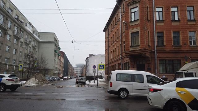 ?? Russia St Petersburg 8 Sovetskaya Street Walking Tour, City Sound смотреть онлайн