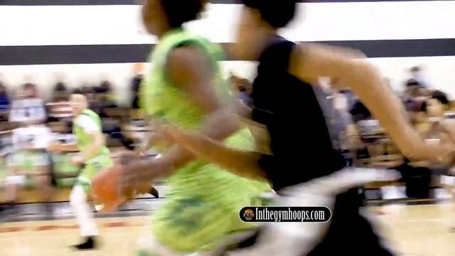 Lebron James Jr HAD A NASTY BLOCK! (NBA FINALS GAME 7 TYPE BLOCK) BLUE CHIPS HANG ON смотреть онлайн