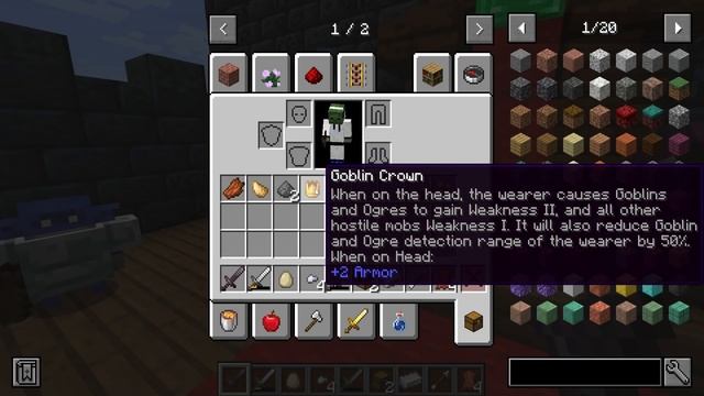 OGROS Y GOBLINS! Minecraft 1.18.2 MOD GOBLINS & DUNGEONS! смотреть онлайн