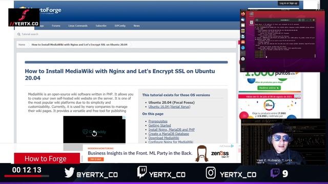 HowtoForge. Ubuntu, mediwiki with nginx. Capitulo 3 смотреть онлайн