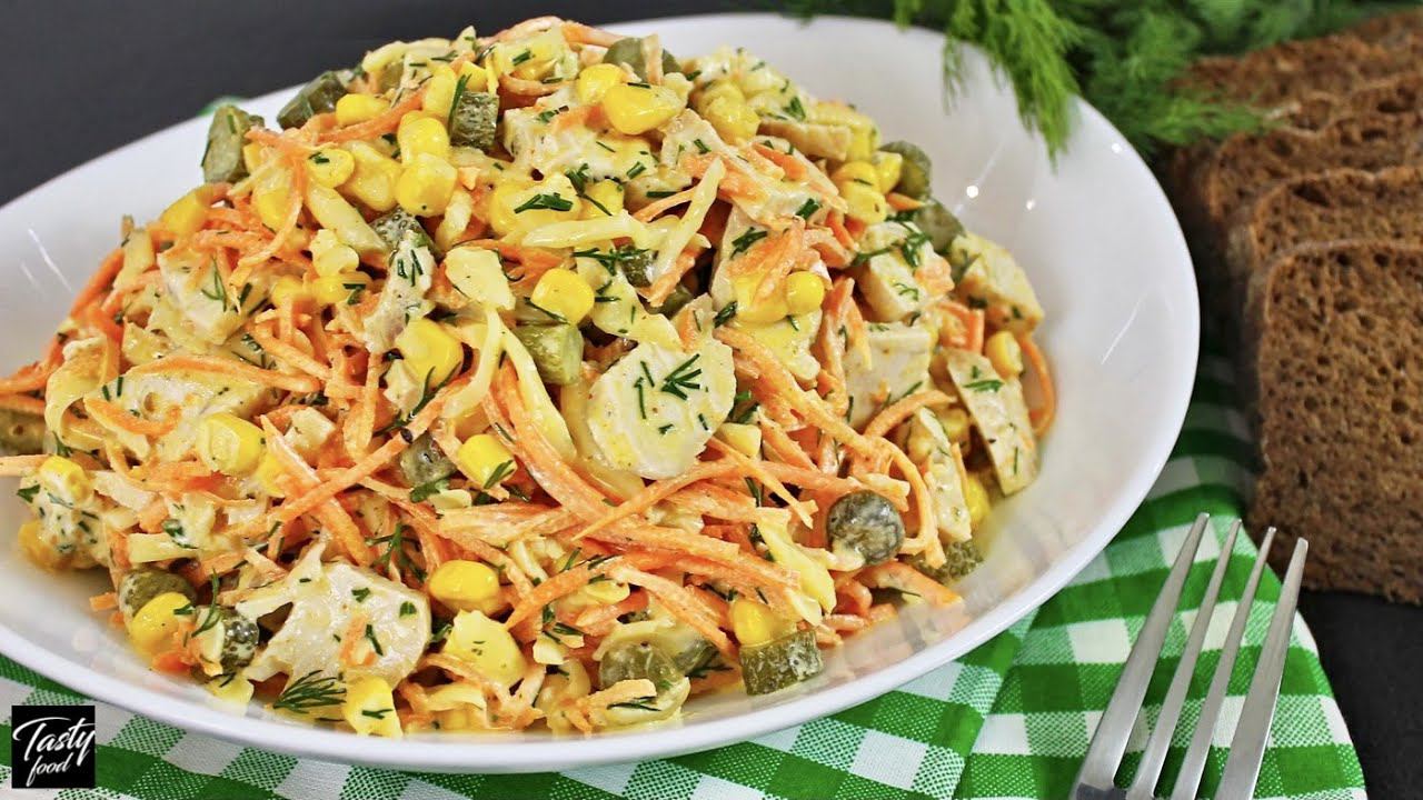 Пожалуй Это Самый Вкусный Салат с Морковкой По-Корейски! смотреть онлайн