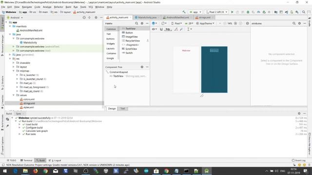 4.Creating and Working with WEB View using Android Studio смотреть онлайн
