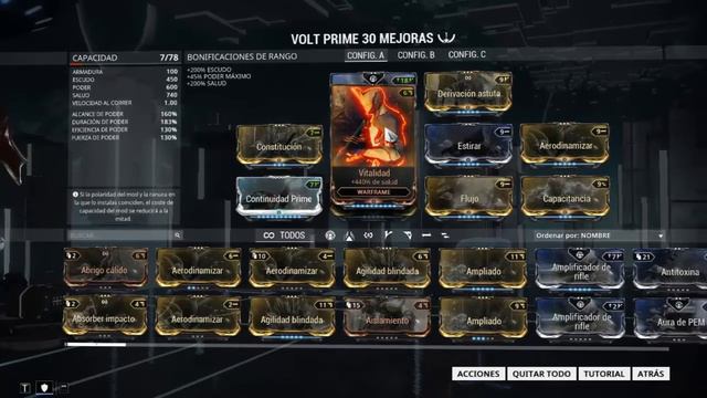 Warframe: Build Volt Prime | En Español смотреть онлайн