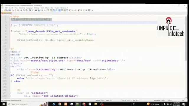 Get User Country Details By IP Address using php смотреть онлайн