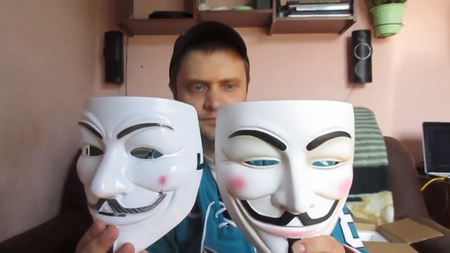 Коллекционная маска. Гай Фокс (Guy Fawkes) V-значит Вендетта