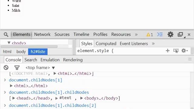Das Document Object Model (DOM) [HTML / JavaScript] смотреть онлайн